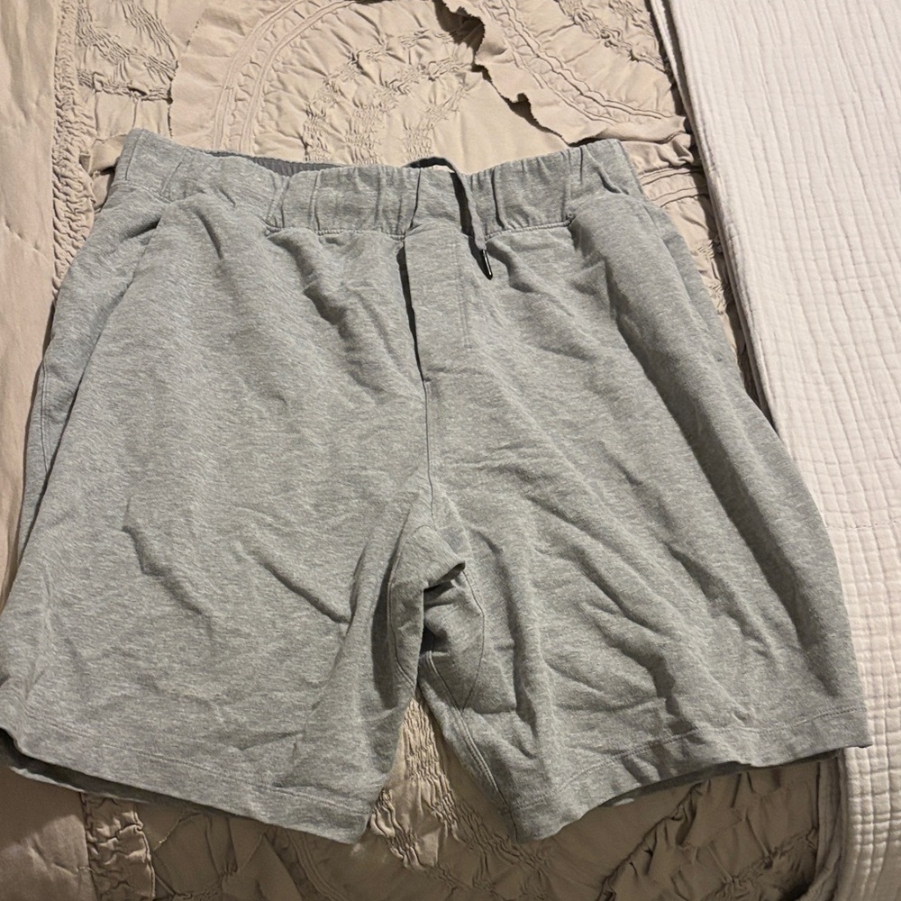 Gray Men's Lululemon Shorts, XL.